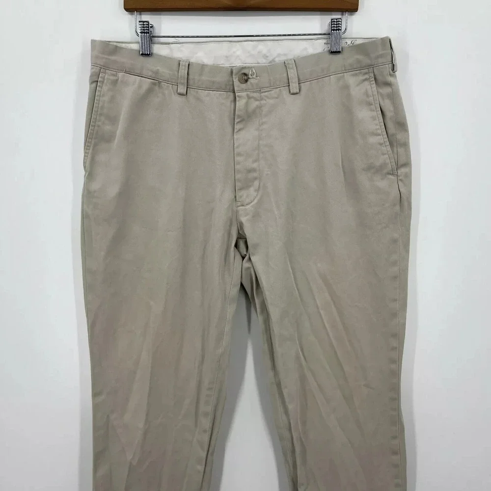 Polo Ralph Lauren Chino Pants Men's Size 36‎ Beige Classic Fit Solid 100% Cotton